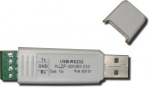 USB-RS232 Преобразователь интерфейсов Болид ЗАО НВП USB-RS232 - фото 280541