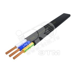 ВВГнг(А)-LS 3х6мм² КРУГЛЫЙ Кабель силовой TOKOV ELECTRIC ГОСТ (бухта 100м.) ВВГнг(А)-LS 3х6 - фото 342002