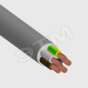 ПВС 5х2.5мм² Провод РЭК-PRYSMIAN ГОСТ (бухта 100м.) 0181 02 02 - фото 342071