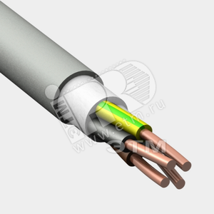 NYM 4х4мм² Кабель силовой Конкорд (бухта 100м.) 259855 - фото 342212