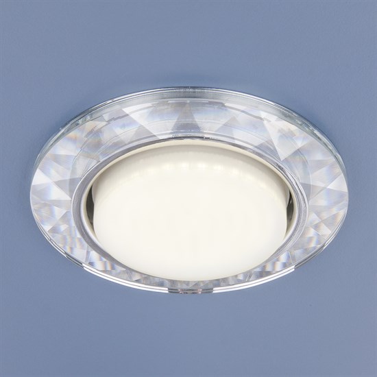 1061 GX53 CL прозрачный Cветильник встраиваемый (уп.5/30шт.) Elektrostandard a033997 - фото 348890