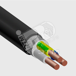 ВВГ-Пнг(А)-LS 3х4мм² ПЛОСКИЙ Кабель силовой TOKOV ELECTRIC ГОСТ (бухта 100м.) ВВГ-Пнг(А)-LS 3х4 - фото 367200