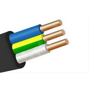 ВВГ-Пнг(А)-LS 3х10мм² Кабель силовой плоский Агрокабель, Кабэкс, TOKOV ELECTRIC ГОСТ (бухта 100м.) ВВГ-Пнг(А)-LS 3х10 - фото 367231