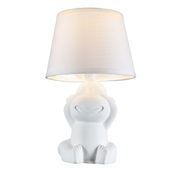 10176/T E14*40W White monkey Настольный светильник Escada 10176/T E14*40W White monkey - фото 604323