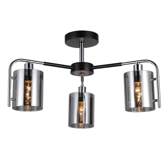 671/3P Chrome, Escada 671/3P E14*40W Chrome Светильник на штанге 672016 - фото 604347