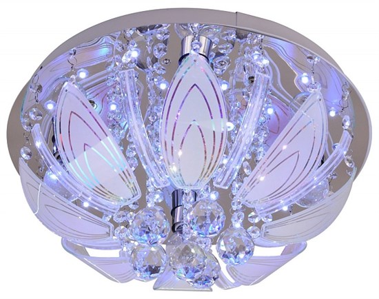 303R/4PL E14*40W+LED Chrome Потолочный светильник Escada 303R/4PL - фото 604552