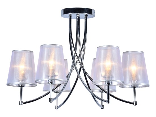 1126/6PL E14*60W Chrome Потолочный светильник Escada 1126/6PL E14*60W Chrome Потолочный светильник Esca - фото 604563
