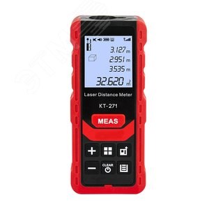 86209 KT 271 PROLINE Дальномер лазерный для определения размеров и объемов помещения КВТ (Россия) 86209 - фото 604647