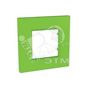 MGU4.702.28 Unica Quadro Рамка 1 пост, киви (уп.5шт.) Schneider Electric MGU4.702.28 - фото 604674