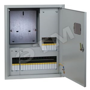 mb13-3/24 ЩРУв-3/24зо IP31 550х440х160 Щит учетно-распределительный встраиваемый ЩРУв-3/24зо IP31 550х440х160 с замком с окном EKF mb13-3/24 - фото 604698