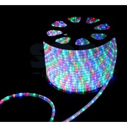121-329 Дюралайт LED, свечение с динамикой, 3W - мульти (RYGB) (бухта 100м.) Neon-Night 121-329 - фото 604711