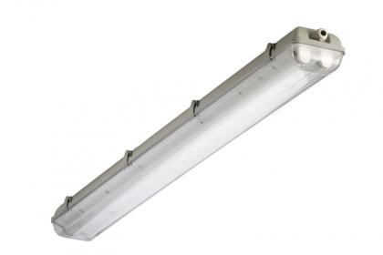 00634 TLWP218 PC EL Светильник пылевлагозащищенный 2x18W, ЭПРА, IP66 (уп.2шт.) TECHNOLUX 00634 - фото 604879
