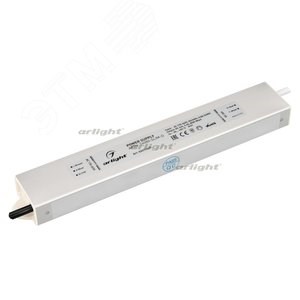 025745(1) RPV-24080-SLIM-D 24V, 3.3A, 80W, IP67 Металл, 3 года Блок питания Arlight (Россия) 025745(1) - фото 604944