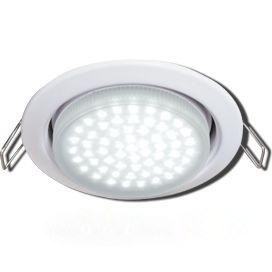 Ecola GX53 H4 светильник встроенн. белый 38х106 TW5V42ELC TW5V42ELC - фото 605021