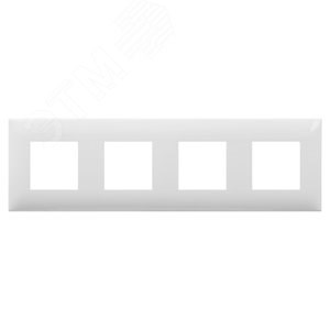 4400908 Avanti Рамка 4 поста, белое облако (уп.10шт.) ДКС (Россия) 4400908 - фото 605122