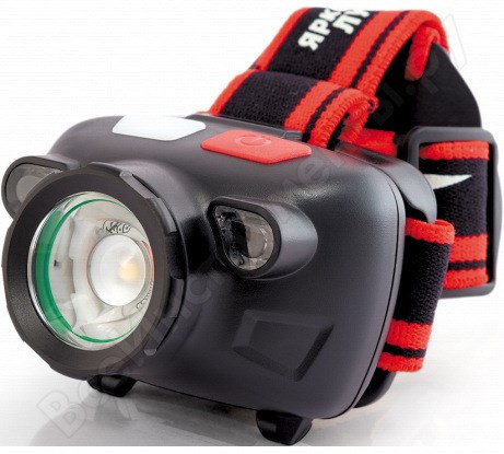 FH5 "Falcon" налобный CREE XP-G2 300лм 3 реж., рег.фокус, 2 красн. LED, на 2xAA Фонарь ЯРКИЙ ЛУЧ FH5 "FALCON" - фото 605233