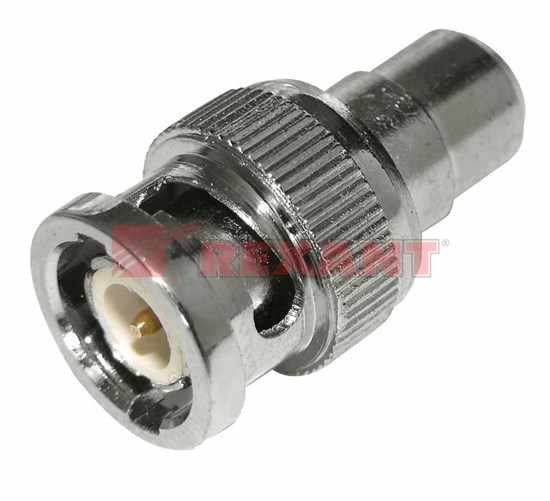 FD 05-3202/FD 3085 Переход штекер BNC - гнездо RCA тюльпан (уп.50/2000шт.) REXANT FD 05-3202 - фото 605375