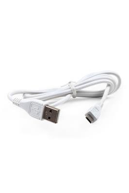 Шнур Robiton P1 USB-A штекер-USB-micro штекер, USB 2.0, 1м, белый 4607075945739 - фото 605390