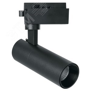 41612 AL140 со встроенным драйвером 24W, 2160 Lm, 4000К, 35°, черный Светильник трековый светодиодный на шинопровод (уп.50шт.) FERON (Китай) 41612 - фото 605521