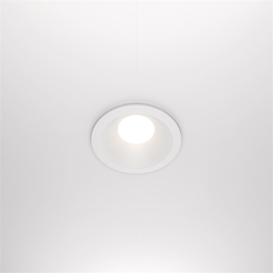 DL032-2-01W Коллекция Downlight серия Zoom Светильник встраиваемый белый Maytoni Elegant DL032-2-01W - фото 605640