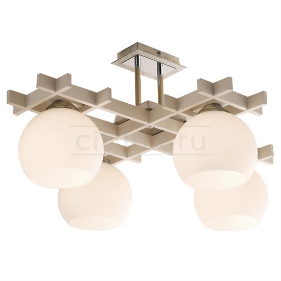 CL114142 Белый + Хром Светильник потолочный Citilux (Дания) CL114142 Белый + Хром - фото 605693