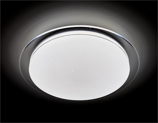 FF47 WH 48W D450*70 Потолочный светодиодный светильник с пультом (ПДУ ИК), белый Orbital Air Ambrella   FF47 - фото 605897