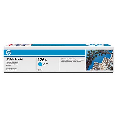 CE311A Картридж HP 126А для LaserJet CP1025, синий (1000стр.) CE311A - фото 605963