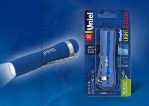 S-LD045-B Blue Фонарь серии Стандарт Simple Light Debut, пластиковый корпус. 0.5 Watt LED, цв синий UNIEL S-LD045-B Blue - фото 606015