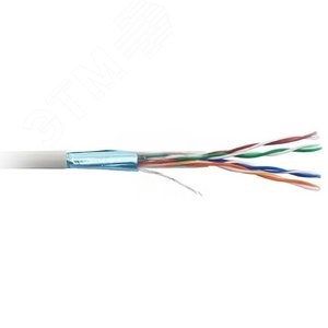 1693109 Premium FTP 4x2x0,5 кат. Cat.5е in/Cu ЭКРАН Витая пара FTP 4 пары AWG 24 Cat.5е внутренняя Cu (кор.305м.) SkyNet (Россия) 1693109 - фото 606023
