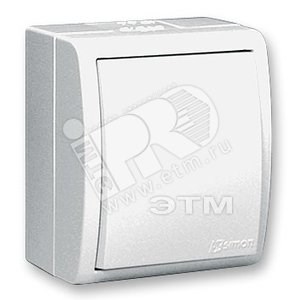 1594101-030 S15 Выключатель одноклавишный, IP54, 10А 250В, винтовой зажим, S15A, белый (уп.10шт.) Simon Electric 1594101-030 - фото 606060