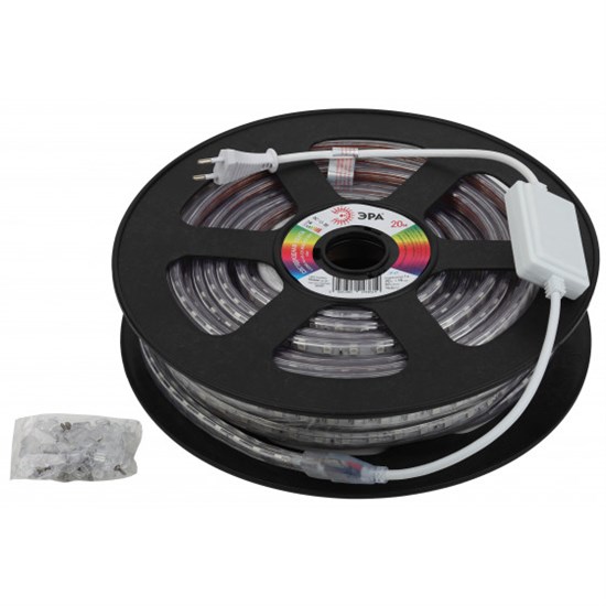 LS5050-14,4-60-220-RGB-IP67-20m Лента светодиодная 220V 14,4W RGB IP67 (катушка 20м.) ЭРА Б0043097 - фото 606067