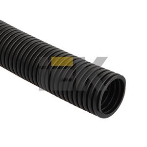 CTG20-20-K02-100-1 Труба ПНД гибкая гофр. Ø20мм, лёгкая с протяжкой, цвет чёрный (бухта 100м.) IEK® CTG20-20-K02-100-1 - фото 606075