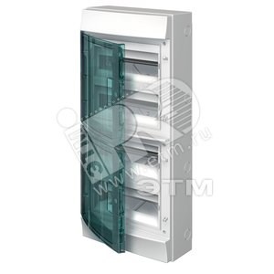 1SLM006501A1207 Mistral65 Бокс настенный ЩРН-П 48М прозрачная дверь IP65 с клеммами ABB 1SLM006501A1207 - фото 606103