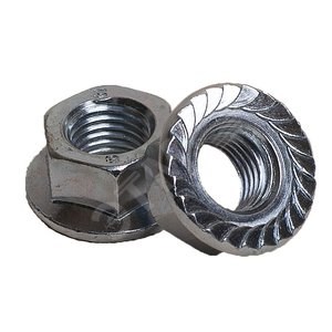 U DIN6923 Гайка М6 с фланцем U DIN6923 - фото 606353