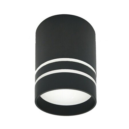 CAST 84 BLACK GU10 черный Светильник потолочный накладной Max Light CAST 84 BLACK GU10 черный - фото 606385