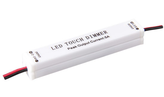 1035806 Выключатель-диммер сенсорный для LED-ленты 12/24V48W в алюминиевый профиль JazzWay 1035806 - фото 606593
