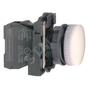 XB5AVM1 Лампа сигнальная Ø22мм 230/240V белая (уп.150шт.) Schneider Electric XB5AVM1 - фото 606738