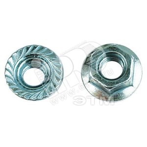 CM100600 Гайка с насечкой, препятствующей откручиванию М6 (уп.200шт.) ДКС CM100600 - фото 607066