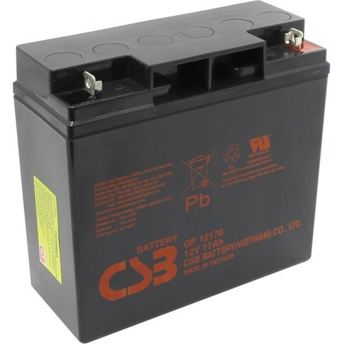CSB GP12170 Аккумулятор 12В/17А/ч CSB Battery Co., Ltd. (Тайвань) CSB GP12170 - фото 607089