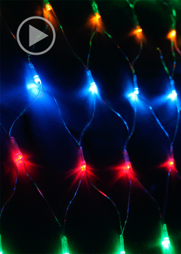 KOC_NET240LED RGB НОВОГОДНЯЯ ГИРЛЯНДА "СЕТКА"  676473 - фото 607164