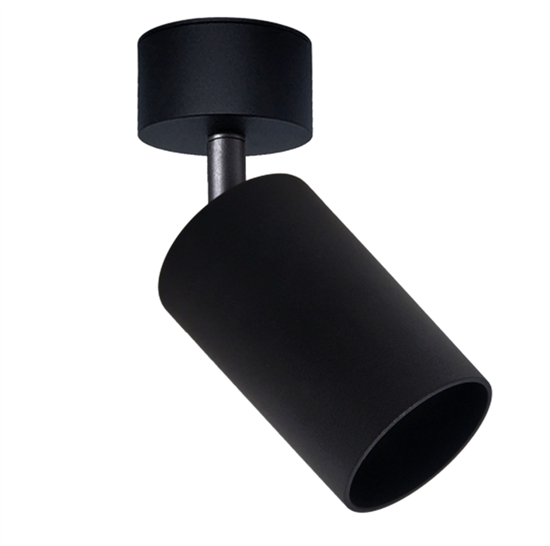 CAST 85 BLACK GU10 черный Светильник потолочный накладной Max Light CAST 85 BLACK GU10 черный - фото 607282