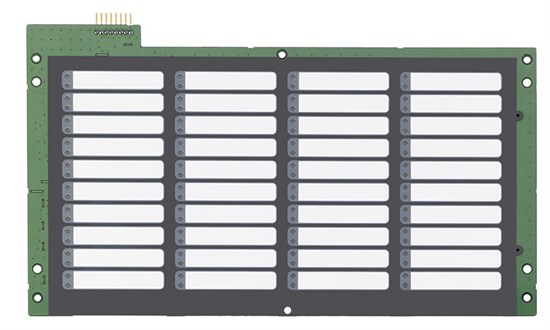 2X-ZI-40 Светодиодная плата индикации на 40 зон для ППКП серии 2X UTC ARITECH 2X-ZI-40 - фото 607297