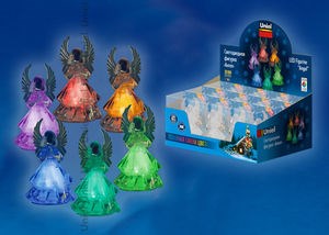 ULD-F601 RGB ANGEL SET12 Фигурка светодиодная на батарейках «Ангел» UNIEL ULD-F601 RGB ANGEL - фото 607314