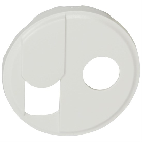 68239 Celiane Лицевая панель розетка RJ45 + ТV Кат. № 067337 + 067382 белая (уп.10шт.) LEGRAND 68239-1 - фото 607353