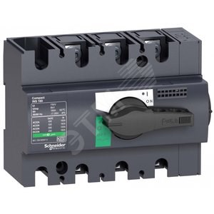 28908 Compact INS100 3П 100A Выключатель-разъединитель (уп.22шт.) Schneider Electric 28908 - фото 607411