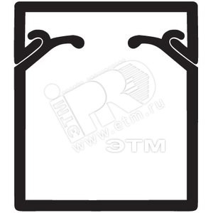 00323 TA-GN IN-Liner белый Кабель-канал 25x30мм с крышкой (уп.72м) ДКС 00323 - фото 607412