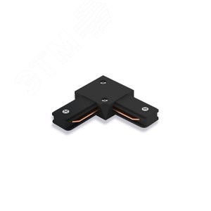 10325 LD1001 черный Коннектор (трапеция) угловой для шинопровода CAB1003 (уп.100шт.) FERON (Китай) 10325 - фото 607451