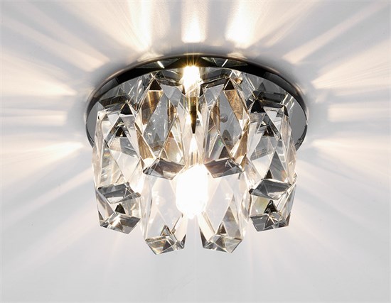 D1047 BK/CL/CH хром/тонированный G9 Design Светильник встраиваемый (уп.30шт.) Ambrella Light D1047 BK/CL/CH - фото 607476