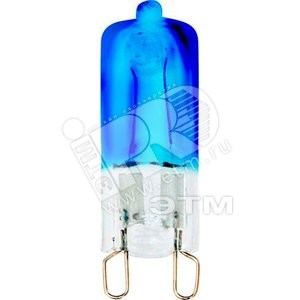 02774 JCD9 40W 230V JCD/G9 супер белая (super white blue) Лампа галогенная ВЫВЕДЕНА ИЗ АССОРТИМЕНТА 02774 - фото 607506