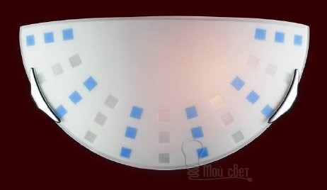 064 FB06 039 хром Бра E27 100W QUADRO blue Сонекс 064 - фото 607748